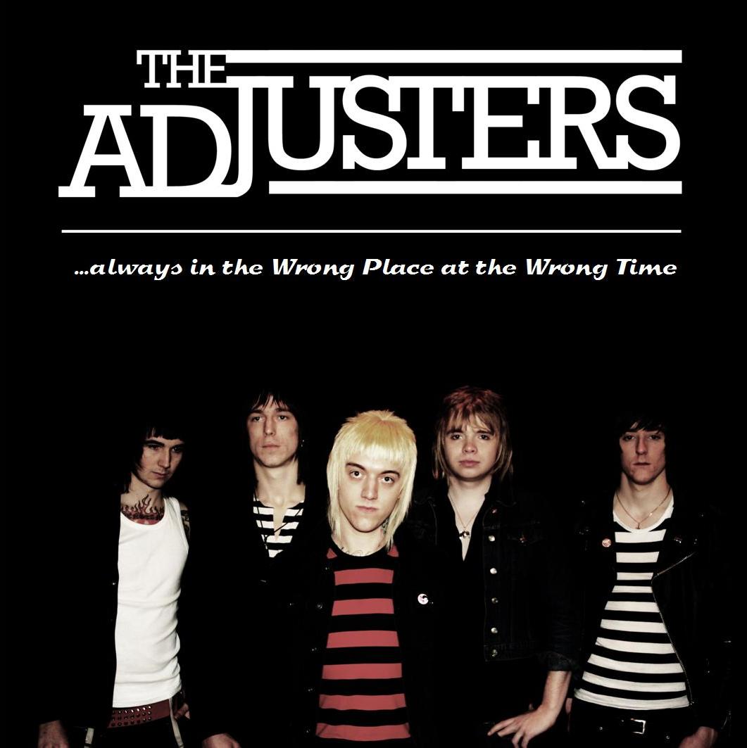 THE ADJUSTERS "Wrong Place, Wrong Time" EP 7"